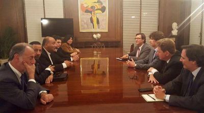 Manzur agradeci� a Lousteau por el apoyo �constante�