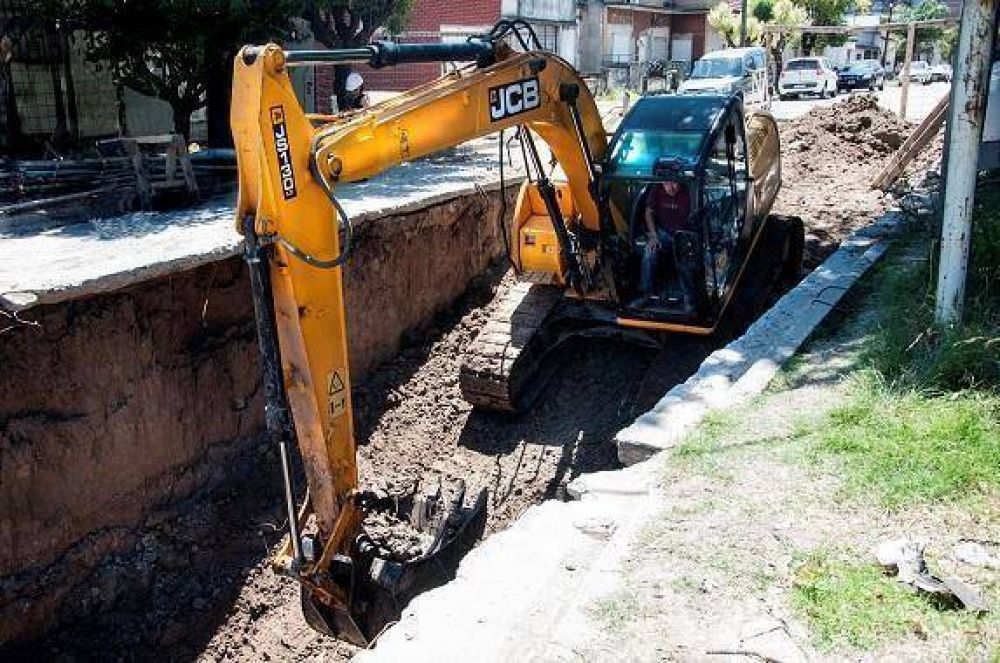 El Municipio avanza con tareas para la obra de la Cuenca Boquern