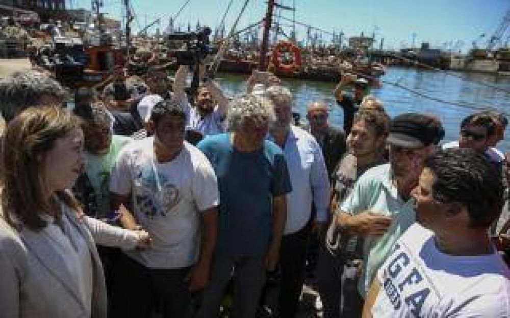 Vidal anunci mejoras para el sector pesquero