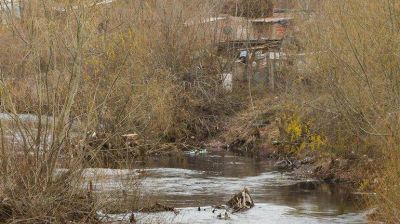 Bajo caudal y contaminación en el río Neuquén