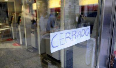 Lunes y martes habr� paro bancario desde las 12 horas por reclamo salarial