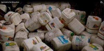 Preocupa en Moquehu� los efectos de las fumigaciones con agroqu�micos