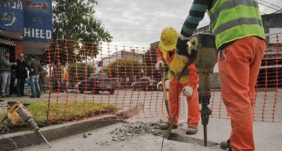 Terminan los trabajos de bacheo en calle San Jer�nimo