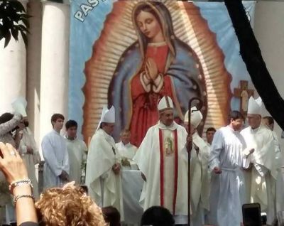 Ordenaci�n episcopal del obispo auxiliar de Merlo-Moreno, monse�or Oscar Mi�arro