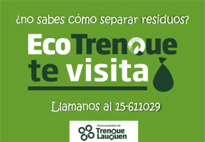 La direcci�n de Residuos S�lidos Urbanos comenzar� a implementar el programa �Ecotrenque te visita�