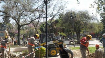 La comuna detall� lo realizado en materia de alumbrado p�blico