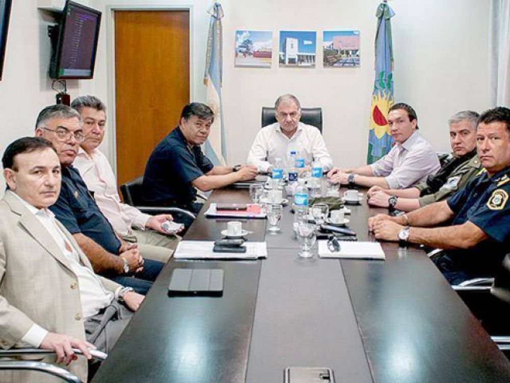 La seguridad de cara a fin de a�o en todo el distrito