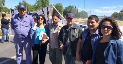 Corte de ruta contra el vaciamiento de MolarSA