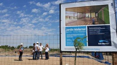 El Municipio construye tres jardines maternales en Jos� Le�n Su�rez