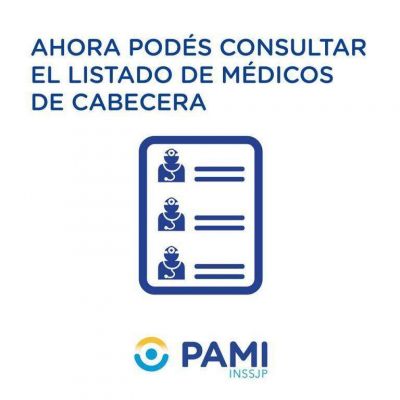 PAMI. Elegir a tu m�dico de cabecera es f�cil