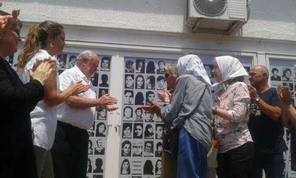 Inauguraron mural de los Detenidos Desaparecidos