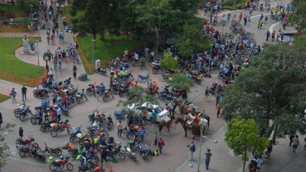 Ya son m�s de 30 mil los peregrinos que arribaron a la ciudad