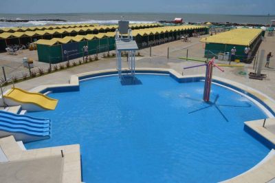 Inauguran la primera etapa de las obras en los balnearios de La Perla