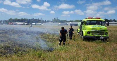 Hay m�s de 20 incendios diarios en pastizales