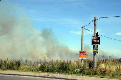 Piden colaboraci�n a los vecinos por los frecuentes incendios forestales