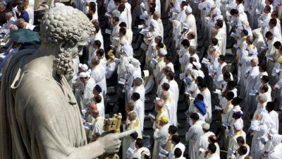 El Papa a los seminaristas: sean hombres de relaci�n, con la mirada de Jes�s
