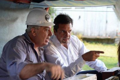 Massa hizo pie en el norte bonaerense y destac� la necesidad de recuperar el ferrocarril