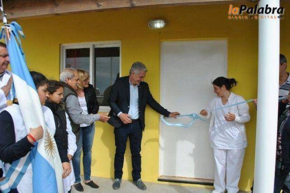 Junto a vecinos, Zara dej inaugurada la sala de primeros auxilios en Los Pocitos
