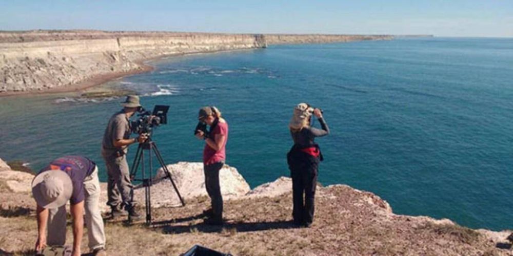 National Geographic y la BBC graban en Chubut