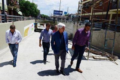Andreotti supervis� los detalles finales del nuevo t�nel de 202