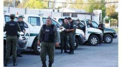 Llegaron gendarmes para reforzar el patrullaje en el distrito