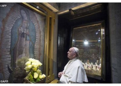 El tweet del Papa en la festividad de Nuestra Se�ora de Guadalupe