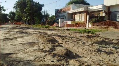 Solicitan informaci�n sobre obra de desag�e paralizada en Guadalupe