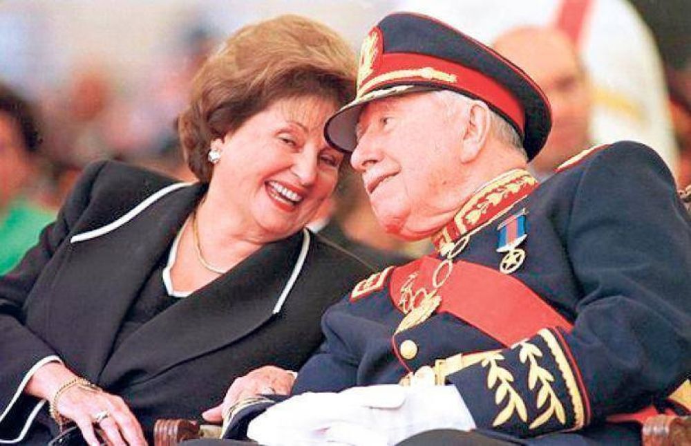 Chile investiga a la viuda de Pinochet
