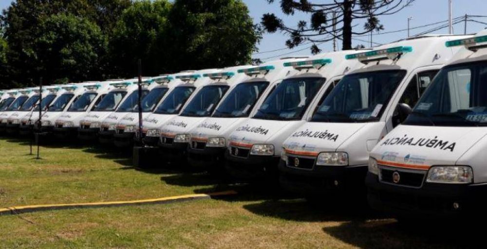 Flota propia: llegan cinco nuevas ambulancias a Mar del Plata