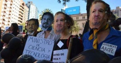 Jornada de protesta contra el ajuste en Ciencia y Tecnolog�a