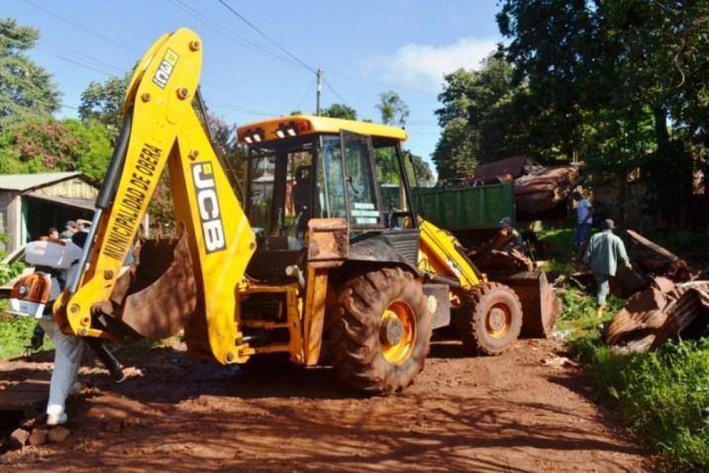 Ober�: con millonaria inversi�n en obra p�blica el Intendente Fern�ndez cumpli� un a�o de gesti�n