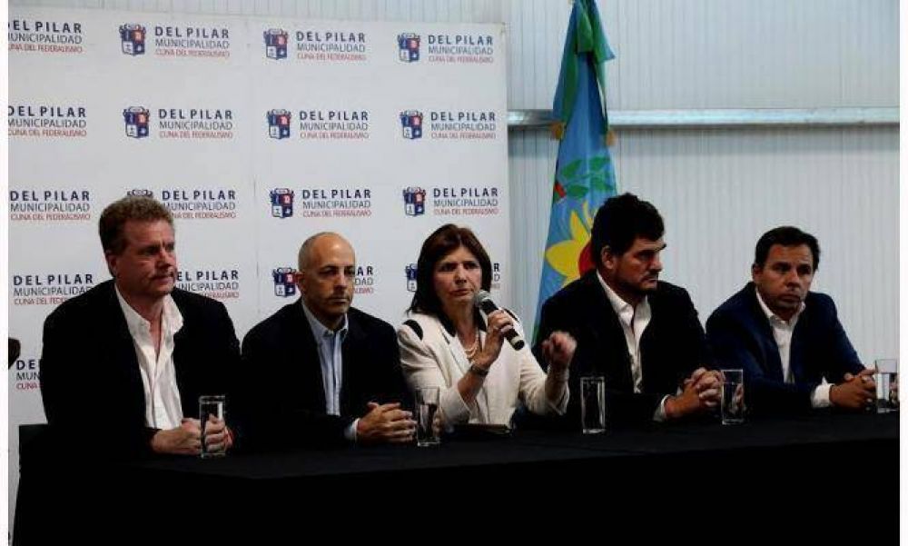 Patricia Bullrich: �Queremos que los vecinos de Pilar est�n y vivan m�s tranquilos�