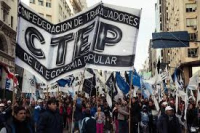 Es ley la emergencia social: �Hubo que estar en la calle y visibilizar al sector�, dijo Jerez de la CTEP Entre R�os 