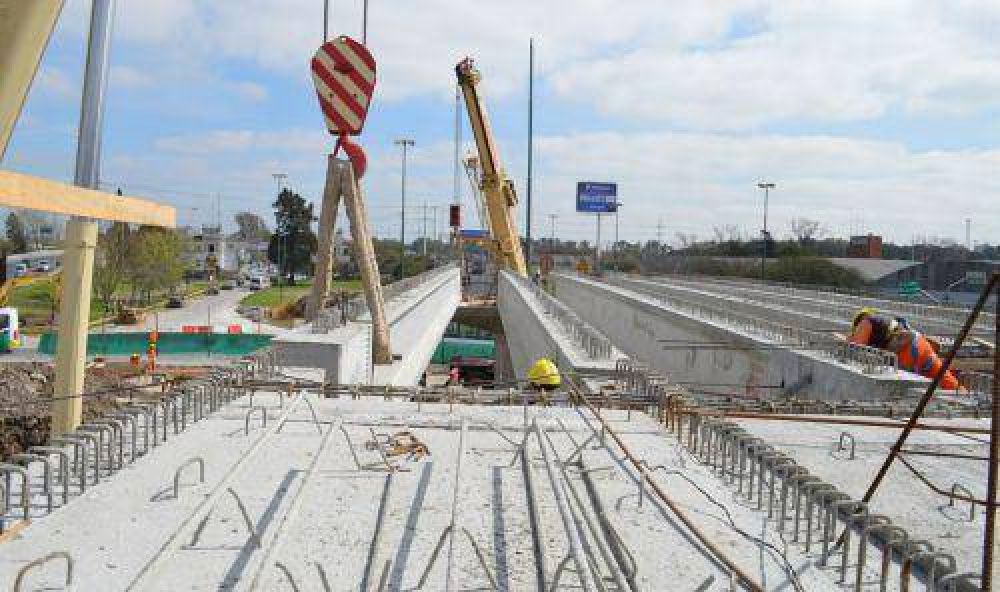 �ltima etapa de la construcci�n del Viaducto de Puente La Noria