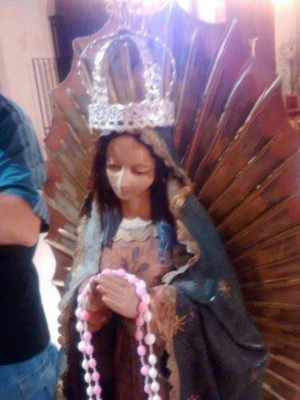 Los fieles recibieron a la Virgen de Guadalupe en la Catedral