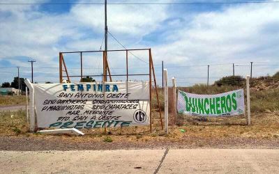 FEMPINRA bloquea el puerto de San Antonio Este