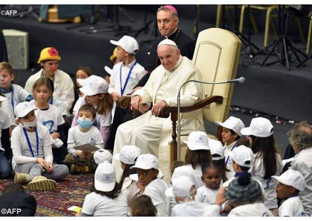 El Papa Francisco recibi� a la comunidad del Hospital Pedi�trico Bambino Ges�