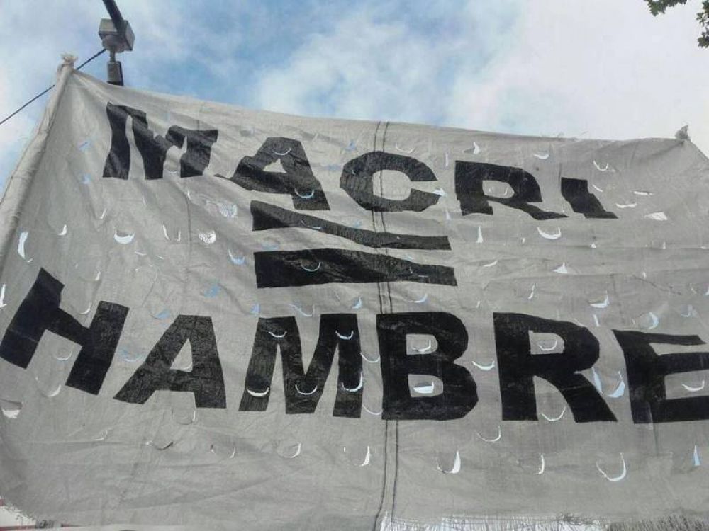 Sin banderas pol�ticas, vecinos autoconvocados marchan este viernes contra el hambre