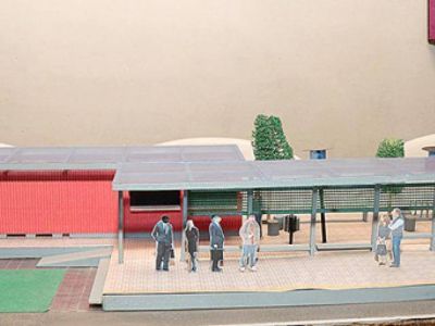 Nuevo punto seguro con m�s obras en Barrio Santa Rosa