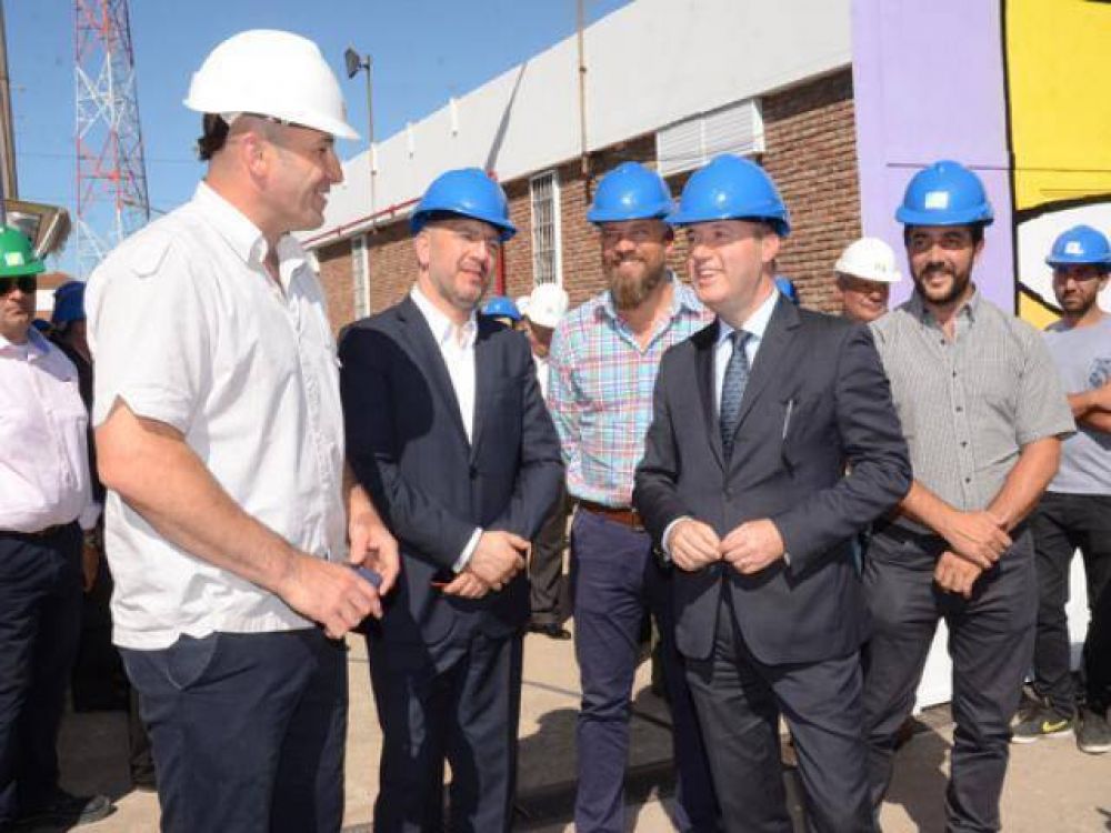 Inauguraron una subestaci�n