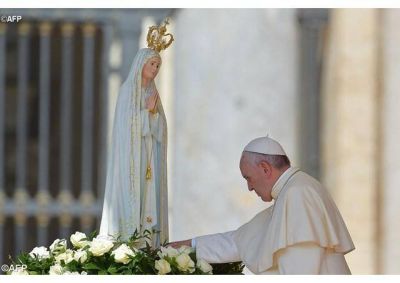 El Papa irá en peregrinación a Fátima el 12 y 13 de mayo de 2017