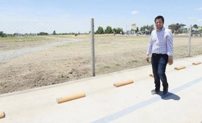 Nardini inaugur� el Circuito Aer�bico Rossi en Villa de Mayo