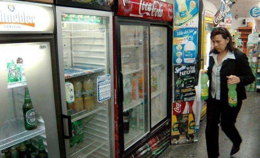 Cay� un 8,5% el consumo de bebidas en el pa�s