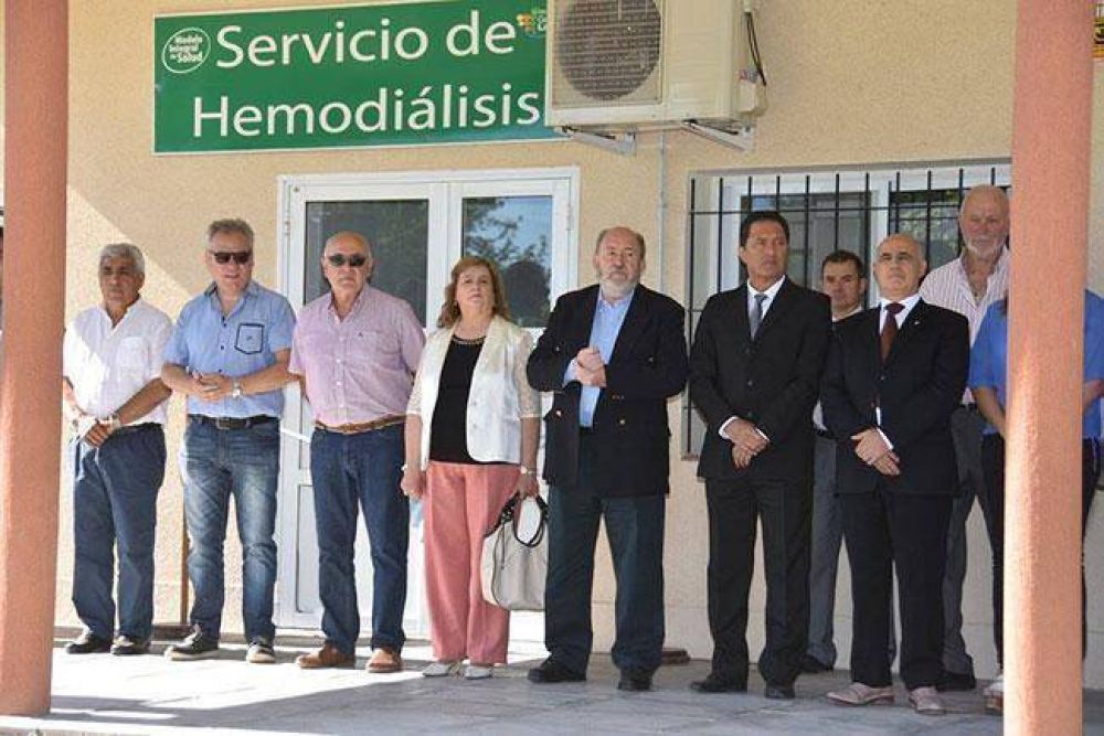 Habilitaron la Sala de Hemodi�lisis en el Hospital de Acha
