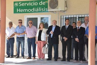 Habilitaron la Sala de Hemodi�lisis en el Hospital de Acha