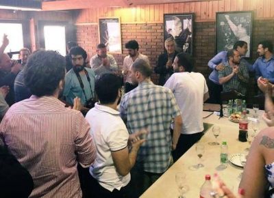 El Gobernador dio una charla en la sede nacional del PJ