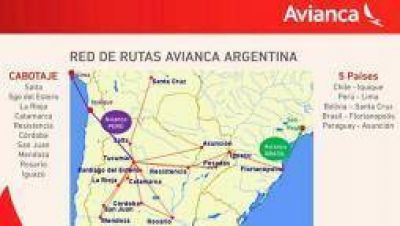 Confirman que Avianca operar� vuelos a La Rioja