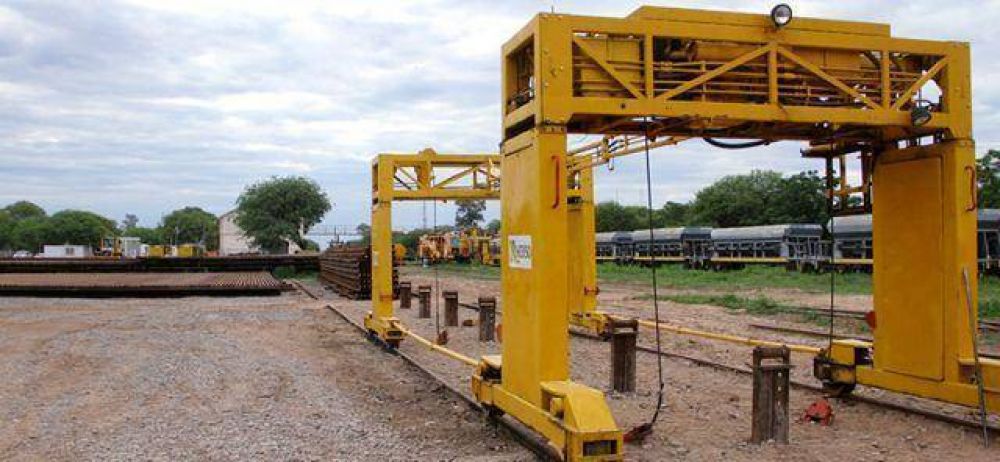 Comenz la renovacin ferroviaria de dos ramales que pasan por Taco Pozo, Las Breas y Chorotis
