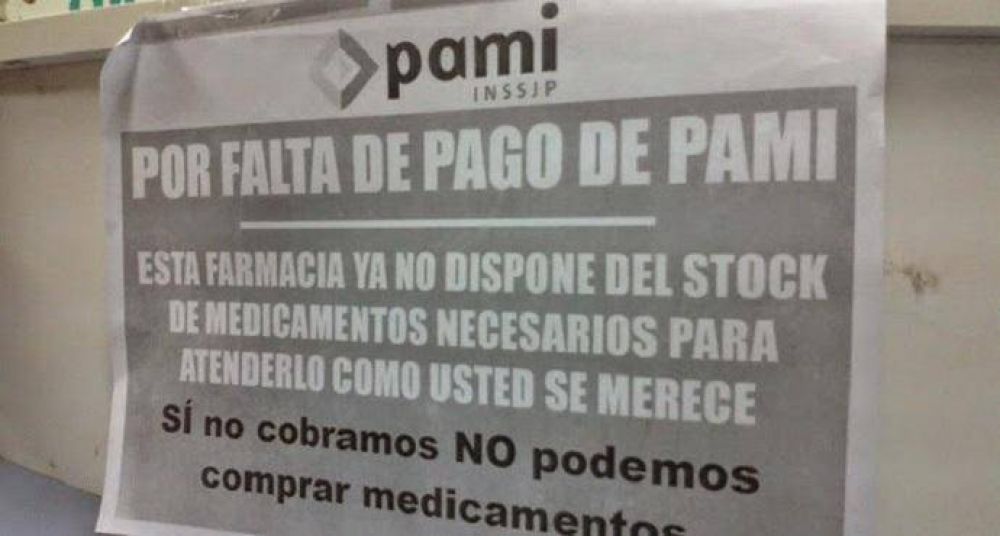 Conflicto de PAMI con farmacias: a nivel local, contemplar�n casos urgentes
