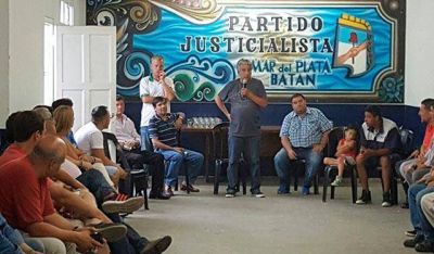 El peronismo marplatense se uni� en un brindis pensando en 2017